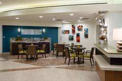 The Glenview at Pelican Bay Cafe Healthcare Florida Senior Living THW Design