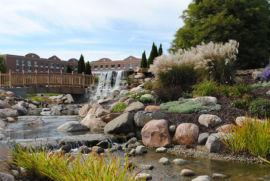Marquette Landscape Architect Waterfall Water Feature