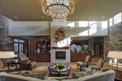 Cohen Rosen House, Rockville | Charles E. Smith | Assisted Living, Memory Care Design THW Lobby