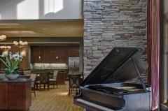 Assisted Living, Memory Care Design THW Piano Lobby
