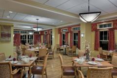 Deerfield Episcopal Retirement Community, Asheville, CCRC Design Senior Living THW Main Dining Room