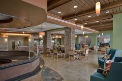 Deerfield Episcopal Retirement Community, Asheville, CCRC Design Senior Living THW Cafe