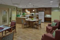 Deerfield Episcopal Retirement Community, Asheville, CCRC Design Senior Living THW Country Kitchen