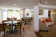 The Glenview at Pelican Bay Activity Area Healthcare Florida Senior Living THW Design