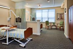 Lakeview Village Retirement Skilled Nursing and Rehab Senior Living Design THW Semi private room healthcare 