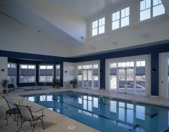 Lanier Village Estates, Gainesville, GA | Continuing Care Retirement Community Senior Living Design THW Wellness pool
