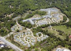 Lanier Village Estates, Gainesville, GA | Continuing Care Retirement Community Senior Living Design THW aerial