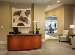 Lenbrook THW Senior Living Design CCRC Fitness Wellness Interior Design