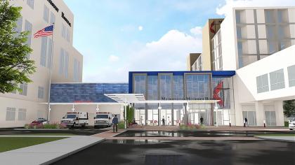 Metropolitan Methodist Hospital Expansion, San Antonio, TX THW Healthcare Design