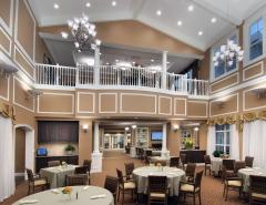 The Oaks of Louisiana CCRC THW Design Savannah Dining Room