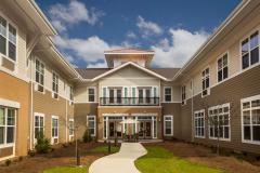 Greer Memory Care Design THW Exterior Courtyard