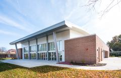 Rife Center Mechanicsburg Pennsylvania exterior daylight shot THW senior living architects